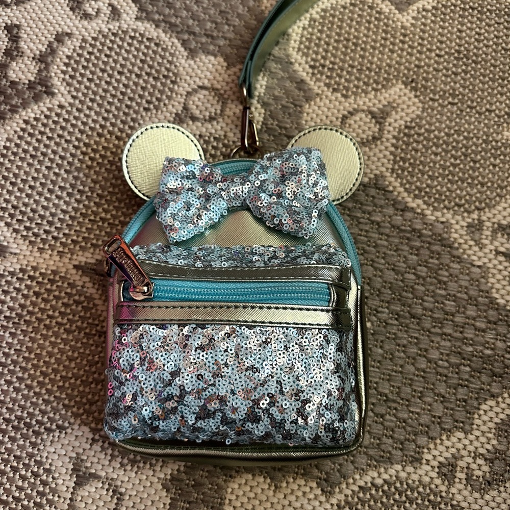 Mickey Sequin Loungefly Wristlet